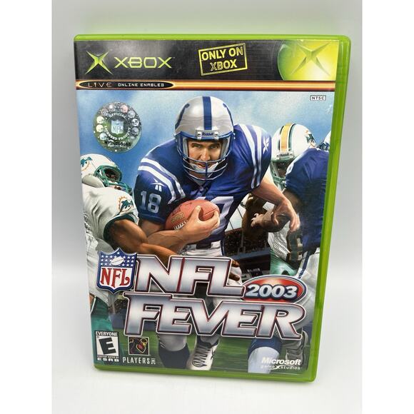 Microsoft Xbox Live NFL Fever 2003 Sports Simulation Video Game - Picture 1 of 9